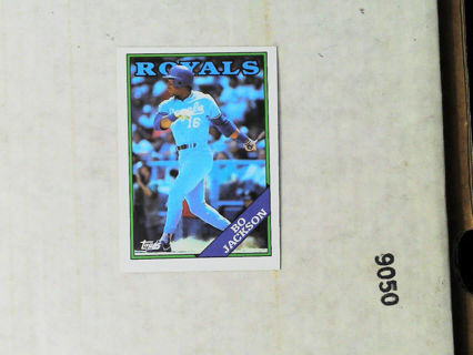 Bo Jackson Royals 1988 Topps #750 