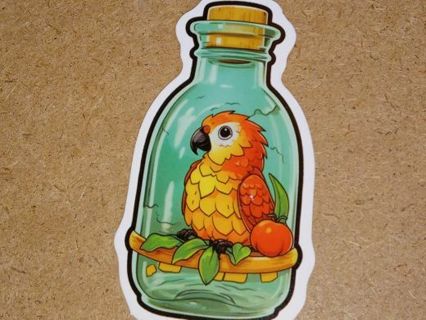 Cute nice small vinyl sticker no refunds regular mail only Very nice quality!