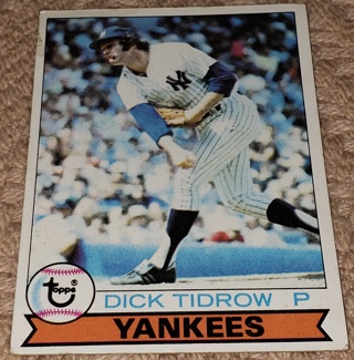 1979 ⚾ Topps Dick Tidrow # 89 ⚾ New York Yankees