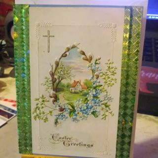 Easter Greetings - Design Blank Note Card