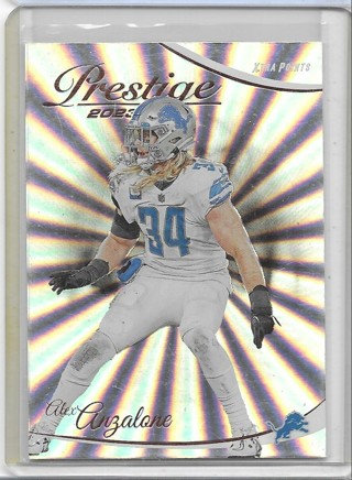 Alex Anzalone 2023 Prestige Xtra Points Sunburst #98