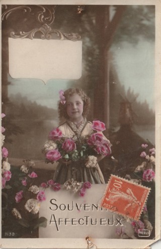 Vintage Used Postcard: t: Overseas
