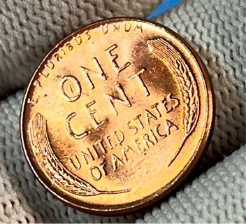 BU 1957-D Wheat cent from my personal BU Roll