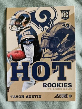 2013 Score Hot Rookies Tavon Austin