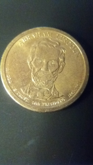 Abraham Lincoln $1.00 coin