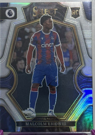 2022-23 Select Premier League Malcolm Ebiowei #143, Crystal Palace  Football Card