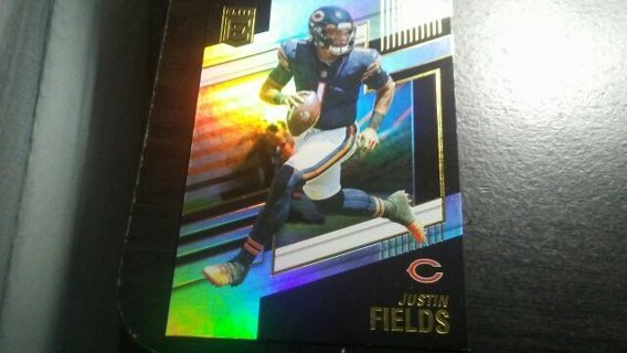 2022 DONRUSS ELITE JUSTIN FIELDS CHICAGO BEARS FOOTBALL CARD# 20