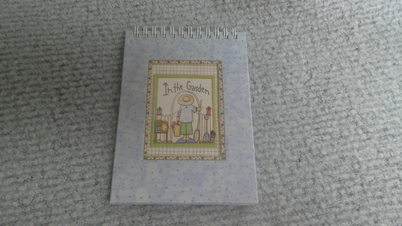 "In the Garden" Spiral Notepad