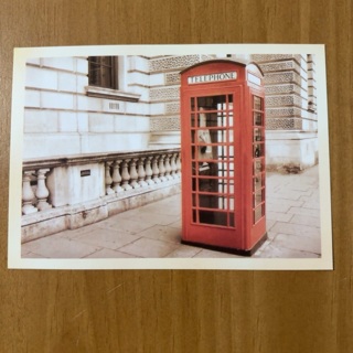 Phone Booth Post Card 