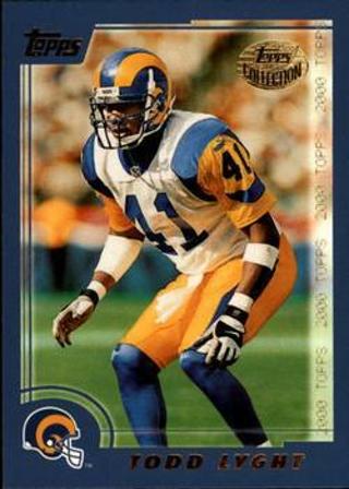 Tradingcard - NFL 2000 Topps - Topps Collection #228 - Todd Lyght - St. Louis Rams