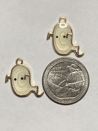 HALLOWEEN CHARMS~#6~SET OF 2 CHARMS~SET 2~FREE SHIPPING!