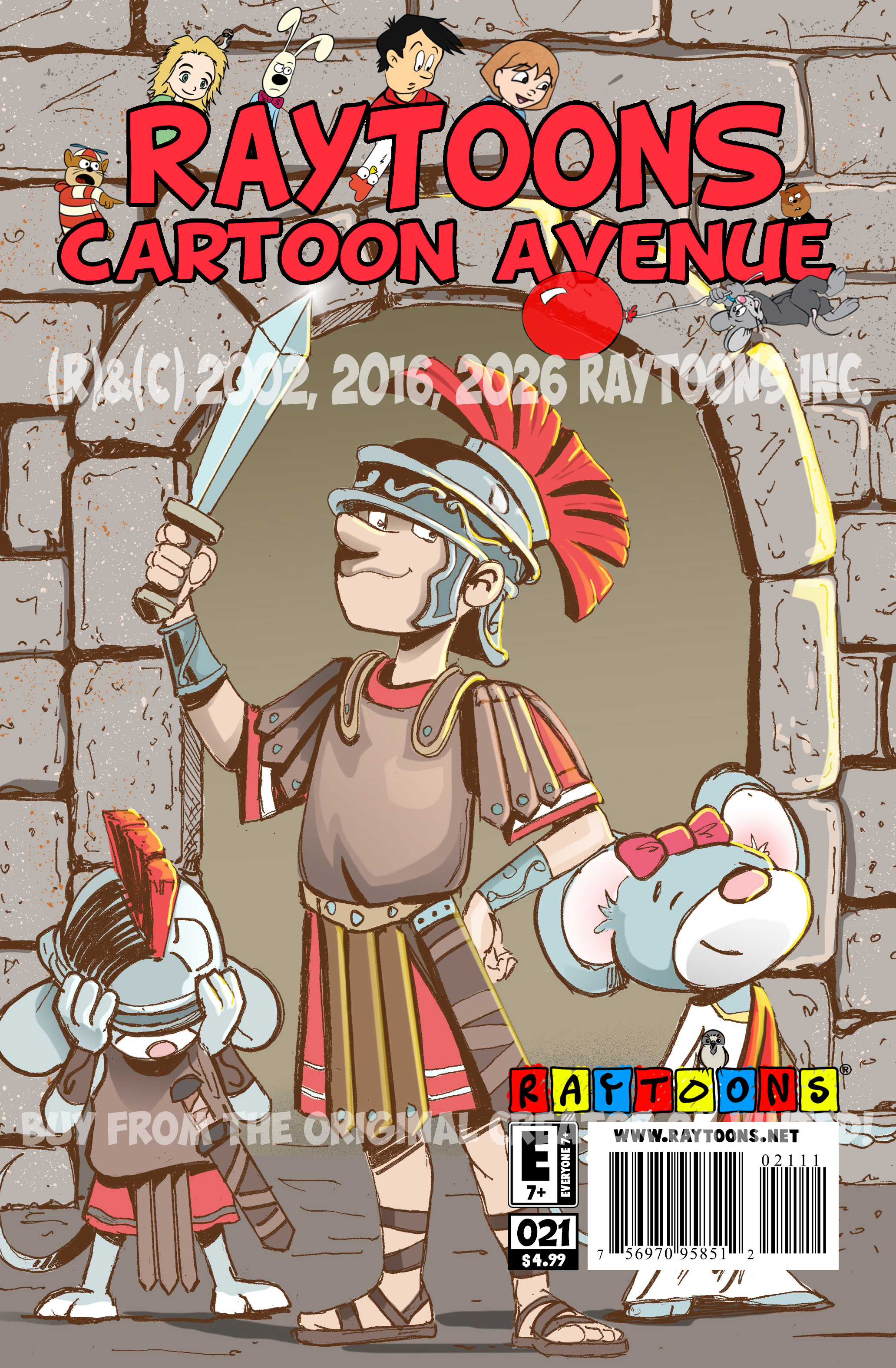 Free: Raytoons Cartoon Avenue #21 Comic Book - Brand New!