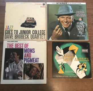 Vintage Vinyl Record Lot, Sinatra, Brubeck, Chess Label, Latin, FREE