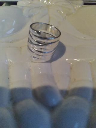 Silver plated ring