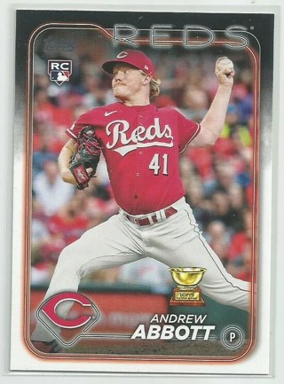 2024 Topps Series One-Andrew Abbott