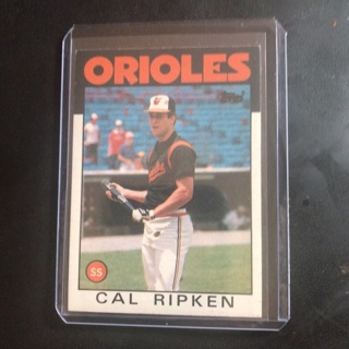 1986 Topps Cal Ripken #340