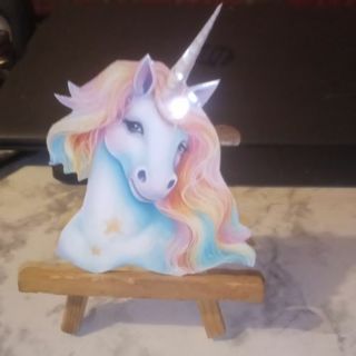 Colorful Unicorn Design Magnet