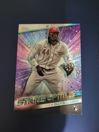 2024 Topps Elly De La Cruz Stars of MLB Rookie Card Cincinnati Reds