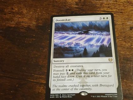 Magic the gathering mtg Doomskar rare card Kaldheim