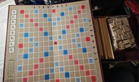 Scrabble Game from 1976