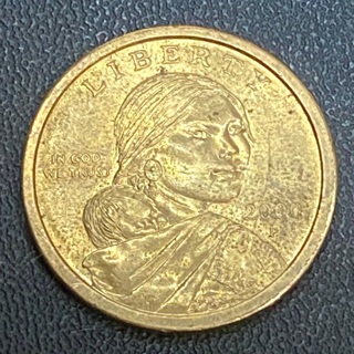 2000 P Sacagawea Golden Dollar Coin!