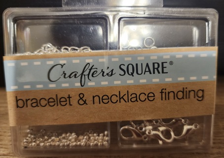 RESERVED - NEW - Crafter's Square - Silver Finish Bracelet & Necklace Findings