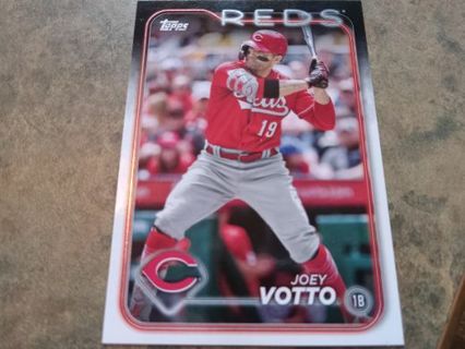 2024 TOPPS JOEY VOTTO CINCINNATI REDS BASEBALL CARD# 19