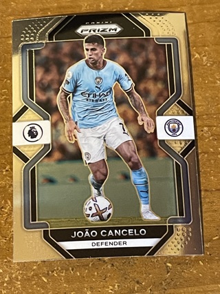 2022-23 Panini PRIZM Premier League Soccer Base Card - JOAO CANCELO #7