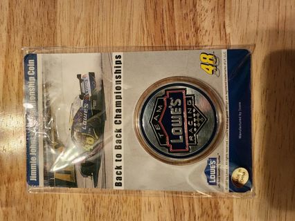 Jimmie Johnson Championship Coin