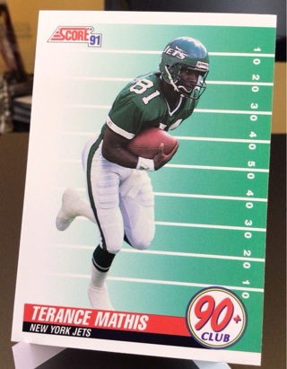 SCORE FOOTBALL CARD- Terance Mathis