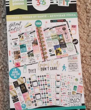 100+  Fitness & Exercise Planner Stickers 