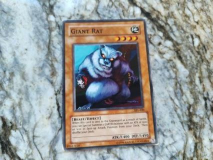 Yu-Gi-Oh Card Giant Rat - unlimited