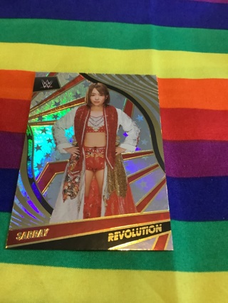 WWE 2022 Panini Chronicles Revolution Collectible Wrestling Card #93 Sarray Astro 