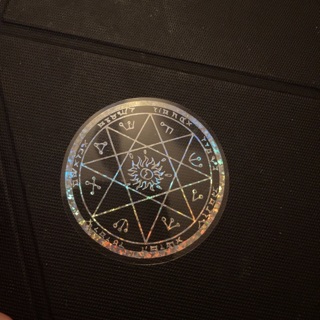 Holographic sticker