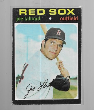 1971 TOPPS JOE LAHOUD #622 (SEMI HIGH )