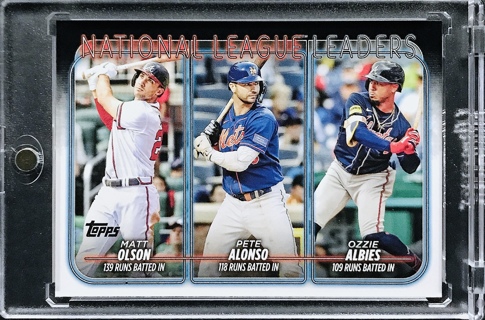 Matt Olson / Pete Alonso / Ozzie Albies - 2024 Topps LL #293 [AA143]