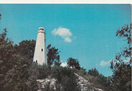 Vintage Unused Postcard: h: Cardiff Hill Lighthouse, MO