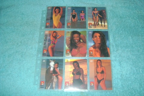 Sexy Pin Up girls MINT Trading cards in Sleeve