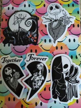 Package #3 "Nightmare before Christmas" stickers