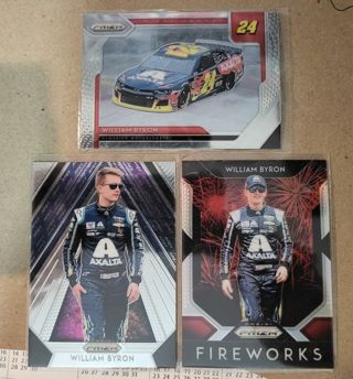 Nascar 2019 Prizm William Byron insert cards