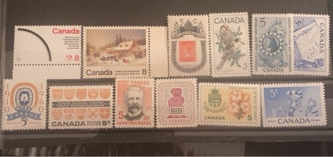 Canada MNH Vintage Stamps