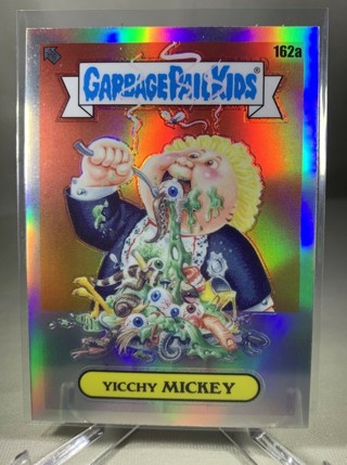 2021 Garbage Pail Kids Chrome Series 4 Yicchey Mickey #162a Refractor NM