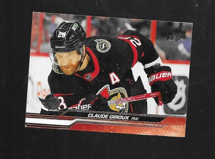 2023 UPPER DECK CLAUDE GIROUX #127