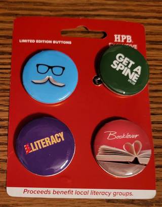 FUN PINS FOR READERS from HPB - Free Shipping