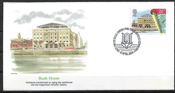 1984 Great Britain Sc1051 Urban Renewal Projects and Plans: Bristol FDC