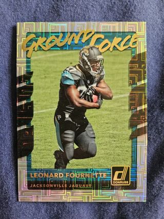 2017 Donruss Ground Force Rookie Leonard Fournette