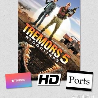 TREMORS 5: BLOODLINES HD ITUNES CODE ONLY (PORTS)