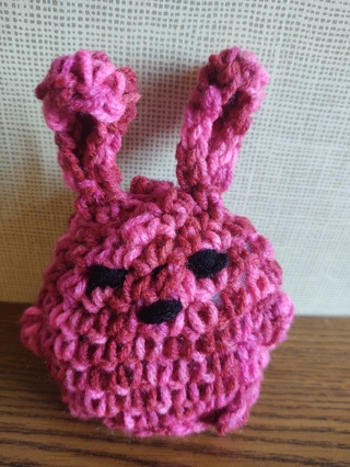 Hand Crocheted Amigurumi Rabbit 