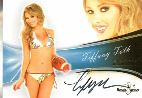 2013 Benchwarmer Tiffany Toth Autograph