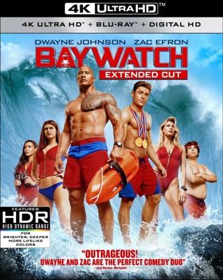 Baywatch (Digital 4K UHD Download Code Only) *Dwayne Johnson* *Alexandra Daddario* *Priyanka Chopra*